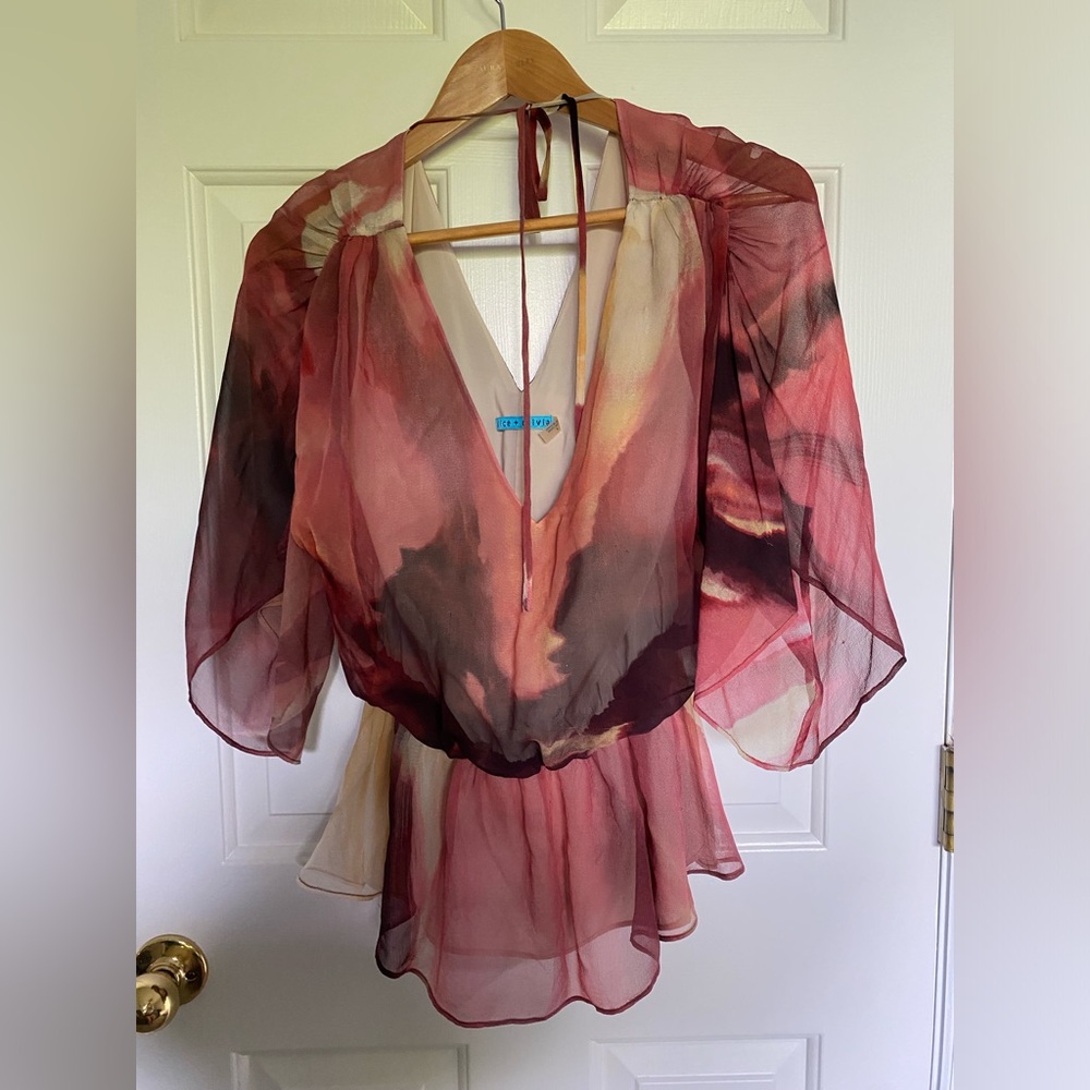 alice + olivia Silk Blouse